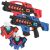 KidsTag Plus lasergame set: 2 lasergame geweren + 2 waterdamp vesten