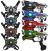 KidsTag lasergame set - 4 laserguns + 4 vesten - 4 kleuren