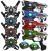4 KidsTag laserguns + vesten in 4 kleuren + 2 Targets