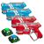 Light Battle Connect set 4 Laserguns Rood/Blauw + 2 Targets