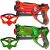 Active laserguns - oranje/groen - 2 pack + 2 maskers