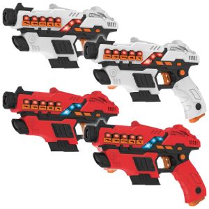 KidsTag Plus lasergame set: 4 laserguns