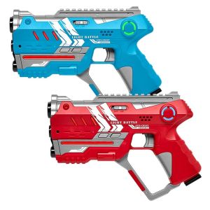 Light Battle Connect Lasergame set - Rood/Blauw - 2 laserguns