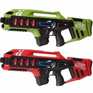 Anti-cheat Mega Blaster - groen/rood - 2 pack