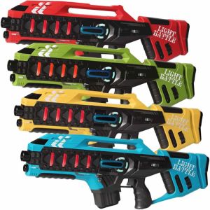 Anti-cheat Mega Blaster - rood/blauw/geel/groen - 4 pack