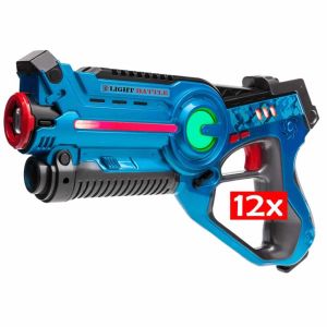 Active laser pistool - blauw - 12 pack