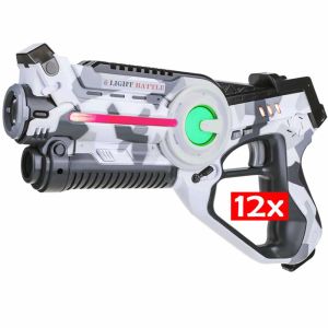 Active lazer guns - camo wit - 12 pack