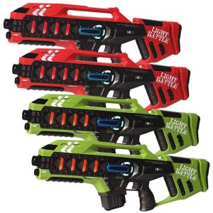Anti-cheat Mega Blaster - rood/groen - 4 pack
