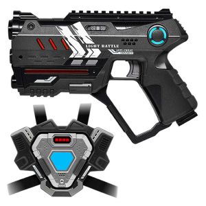 Light Battle Connect lasergun + Vest - Metallic Grijs