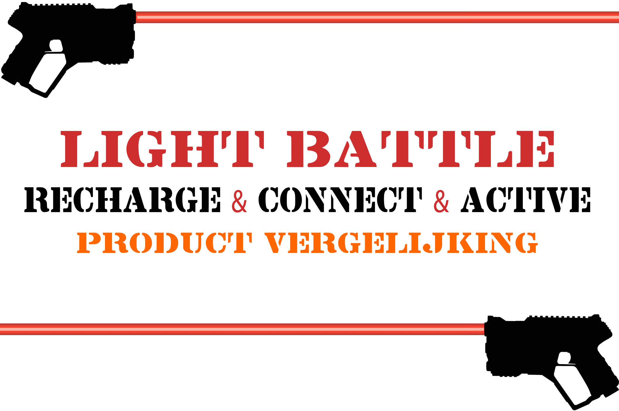 Laserguns vergelijken